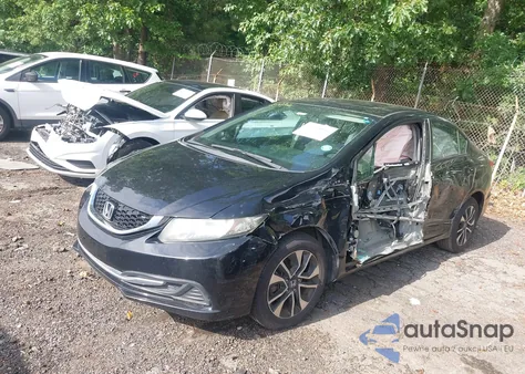 2014 Honda Civic Ex from USA, damaged, VIN 19XFB2F86EE057296